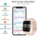 Smart Watch, 1.69'' Smartwatch for Android Phones and iOS Phones Compatible with iPhone Samsung, IP68 Waterproof Fitness Tracker with Heart Rate and Sleep Monitor Smart Watches for Men Women